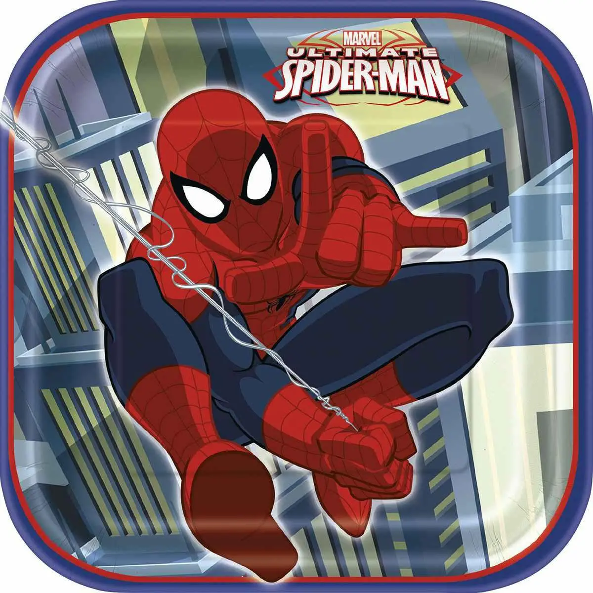 Spider-Man 7 Inch Plates (8 Per Package) 1