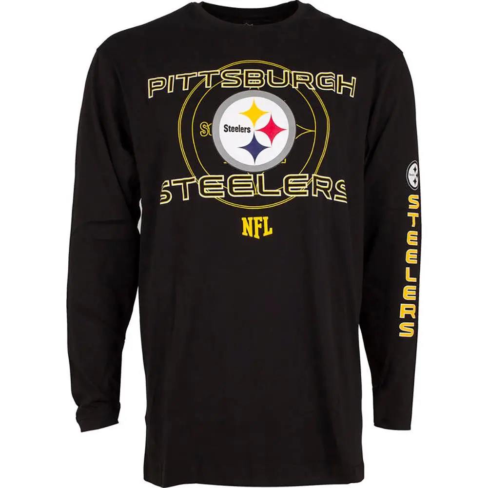 Nfl Long Snap Long Sleeve Tee Mens - Pittsburgh Steelers - X-Large 1
