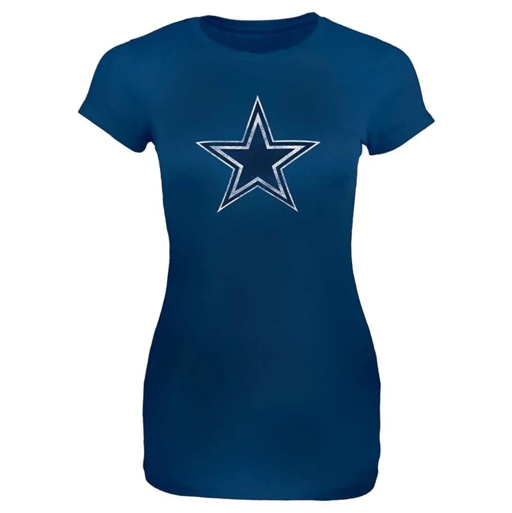 Nfl Dallas Cowboys Women's Missy T-Shirt - Small 1