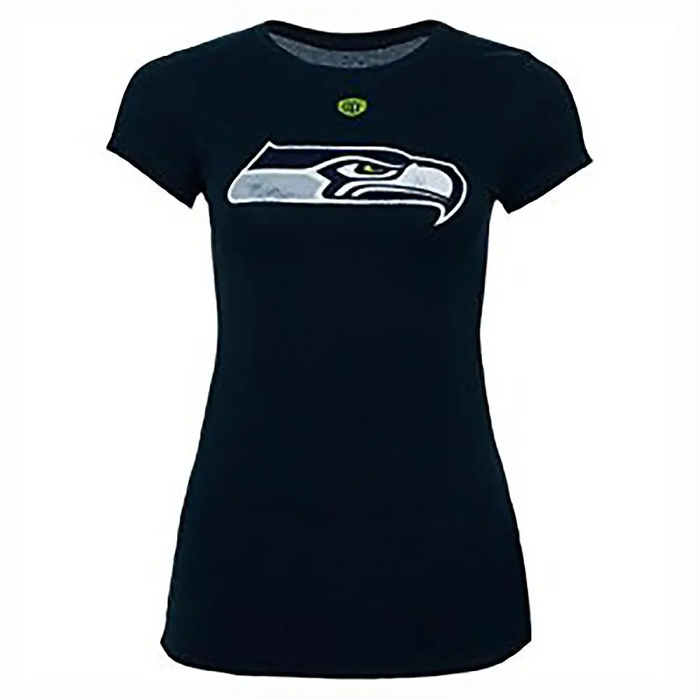 Nfl Seattle Seahawks Women's Missy T-Shirt - Large 1