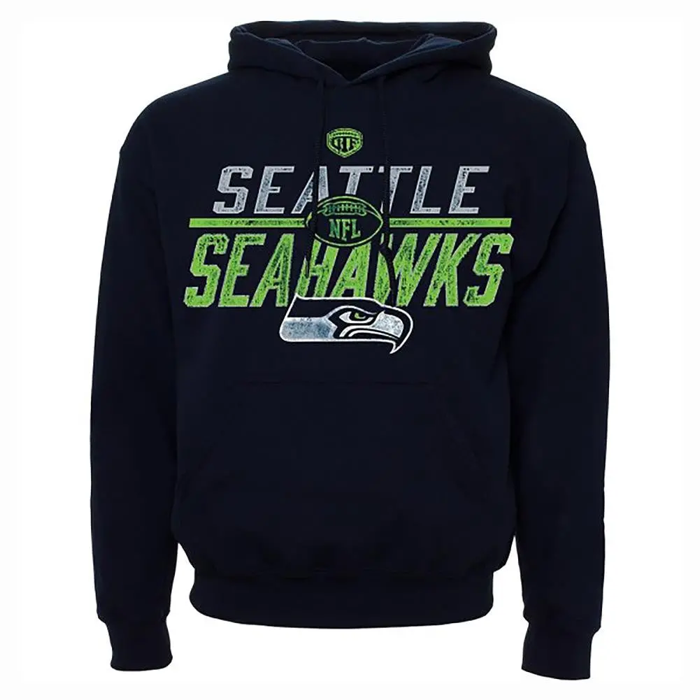 Nfl Seattle Seahawks Blitz Hoodie - M 1
