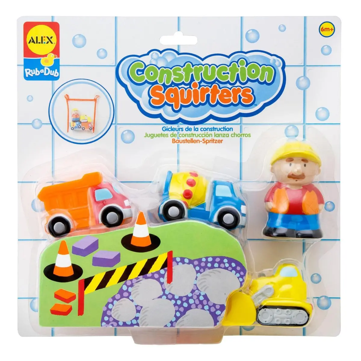 Alex Toys Rub A Dub Construction Squirters 1