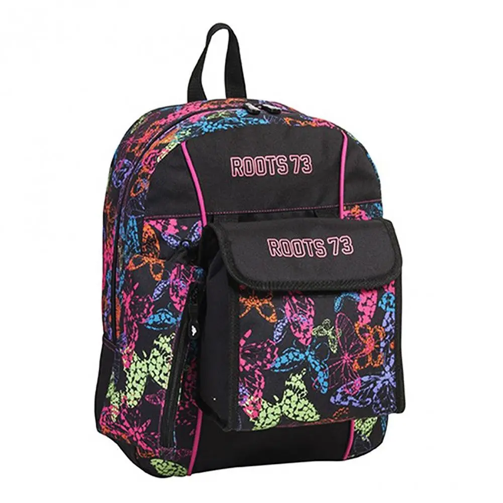 Roots 73 3-Piece Backpack Set (Rainbow Butterflies) 1