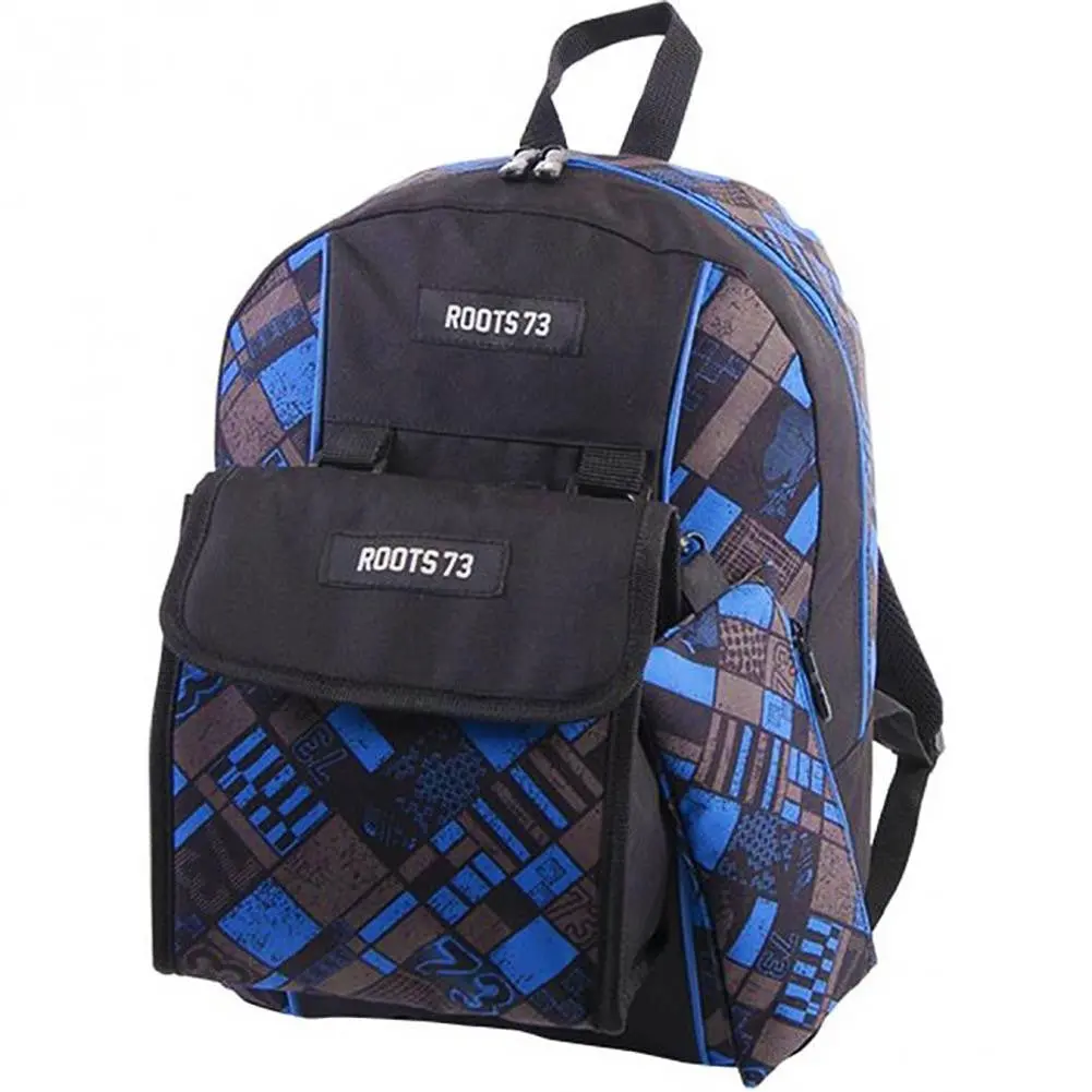 Roots 73 3-Piece Backpack Set (Black And Blue) 1
