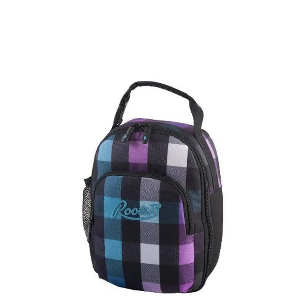 Roots 73 Cooler Bag (Purple And Blue Plaid) 1