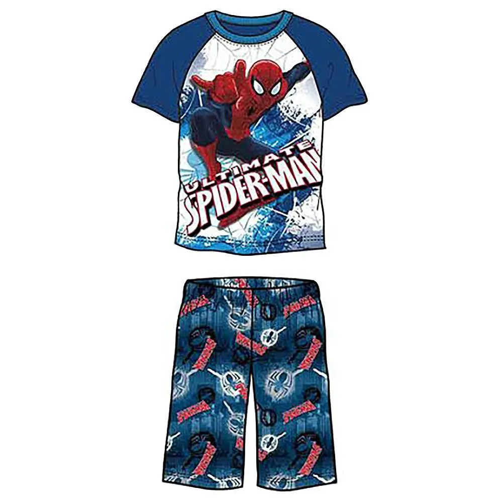Marvel Ultimate Spider-Man Boys' 2-Piece Pajama Set (M-7-8) 1