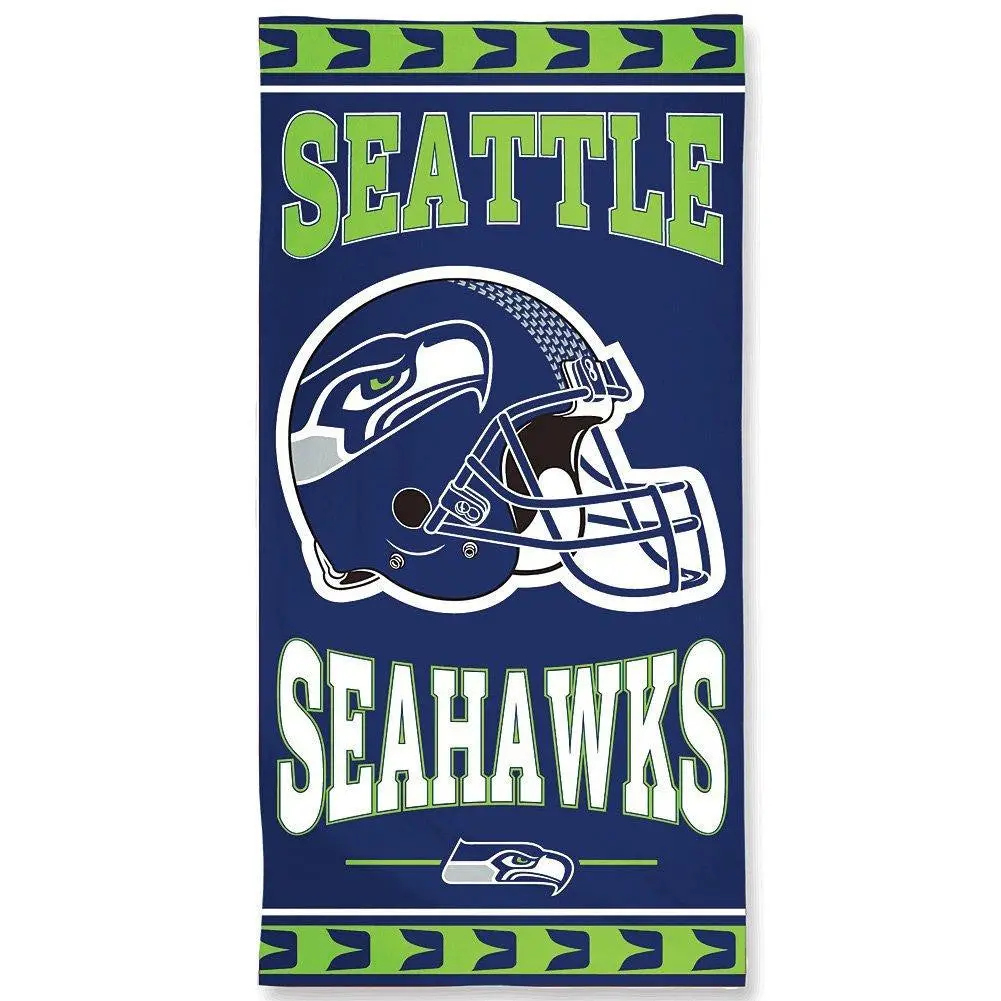 Nfl Seattle Seahawks Beach Towel 1