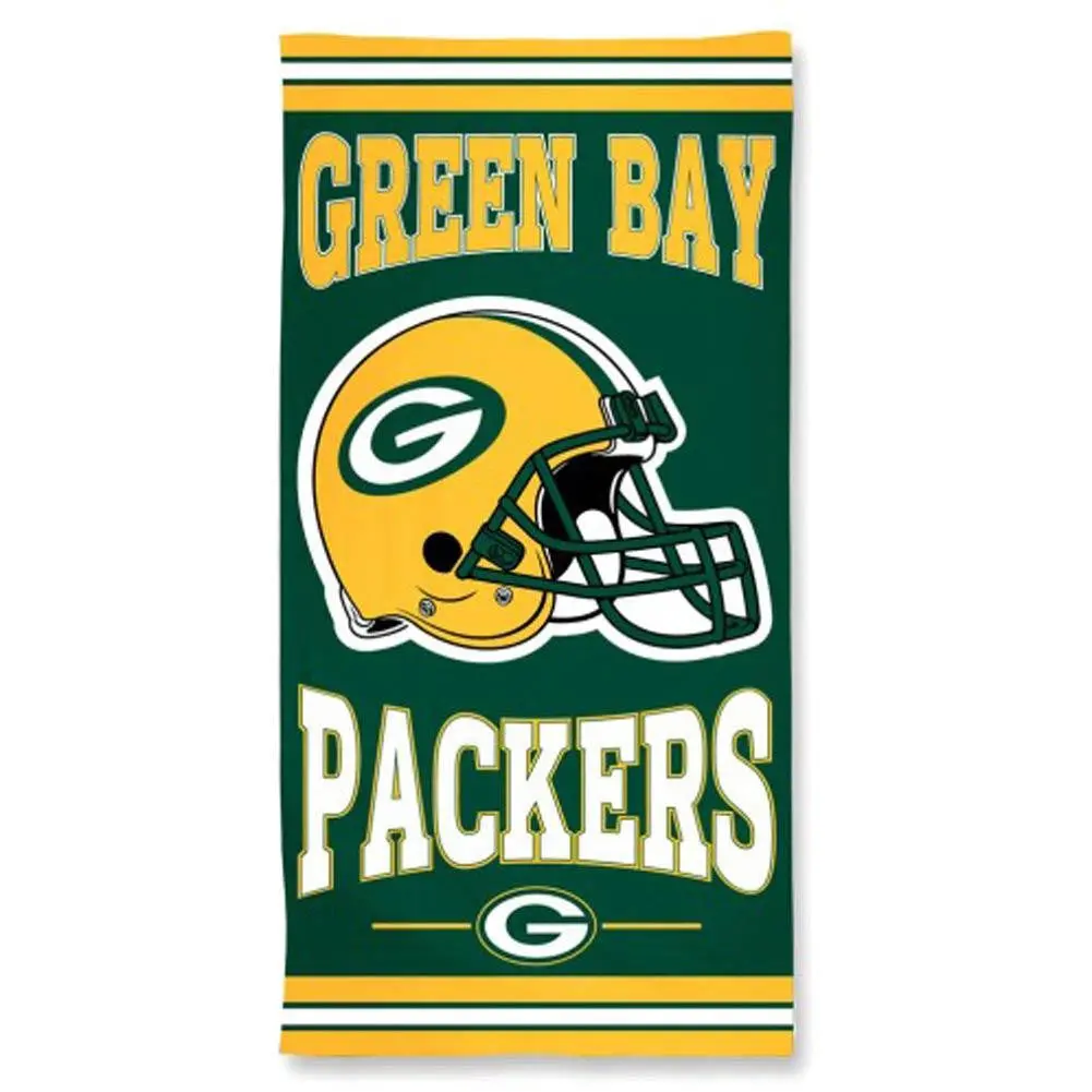 Nfl Green Bay Packers Beach Towel 1
