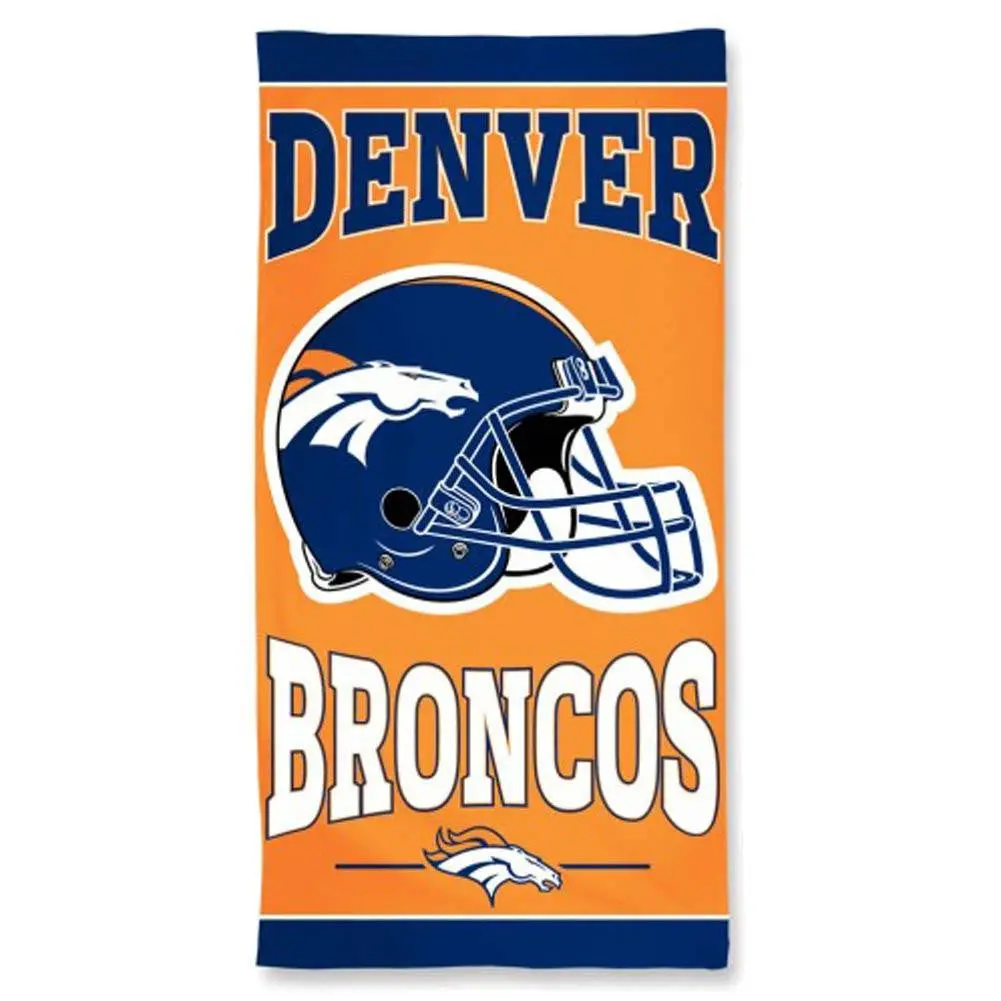 Nfl Denver Broncos Beach Towel 1