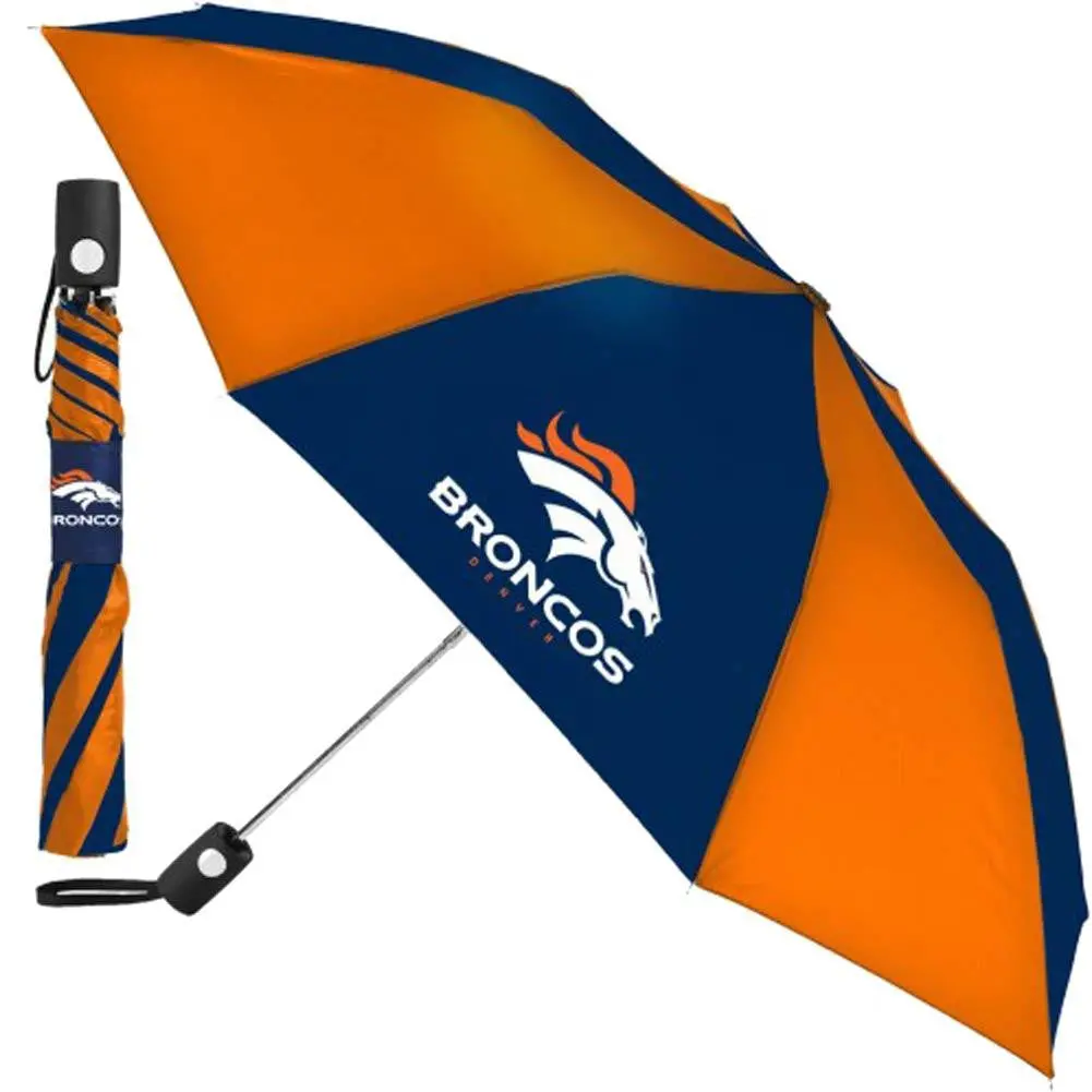 Nfl Denver Broncos Folding Umbrella 1