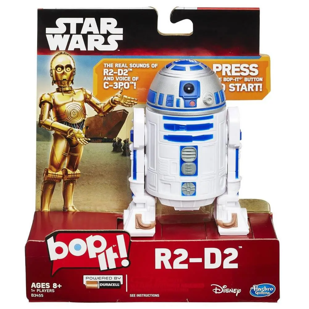 Star Wars R2-D2 Bop It! Game With Authentic Droid Sfx And Real Voice Of C-3Po Actor 1