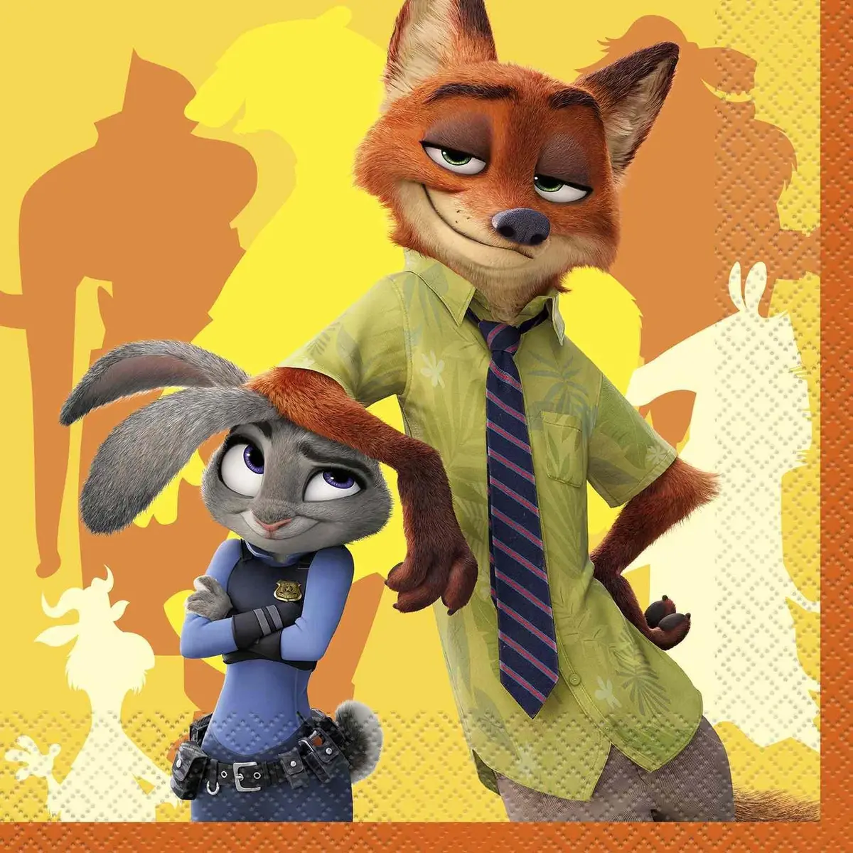 Zootopia Luncheon Napkins (8 Per Pack) 1