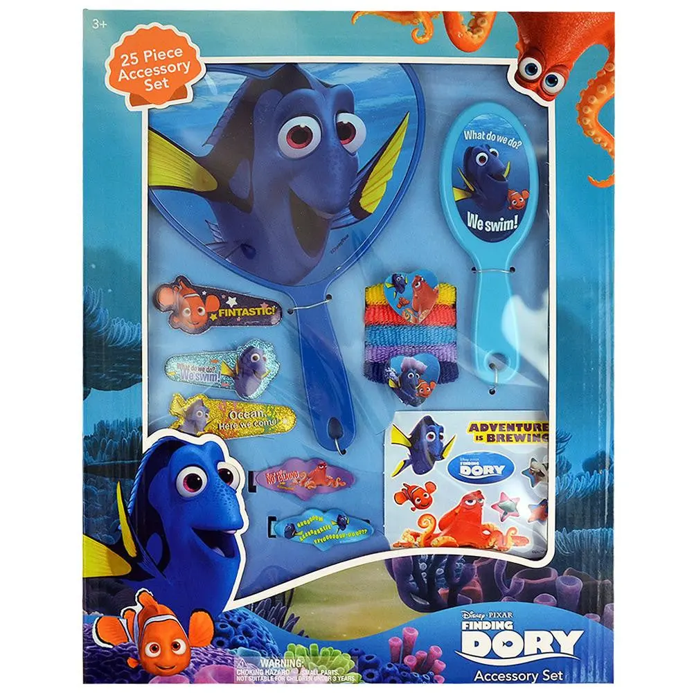 Disney Pixar Finding Dory 25-Piece Hair Accessory Set 1