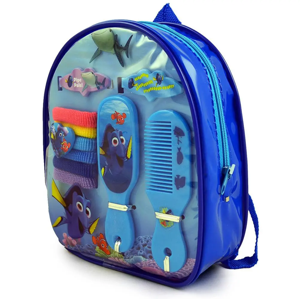 Disney Pixar Finding Dory Backpack 10-Piece Hair Accessory Set 1