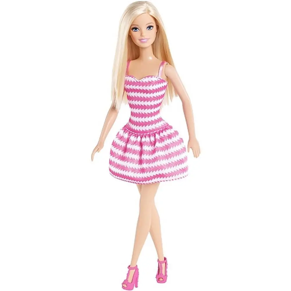 Barbie Doll (Pink Striped Sundress) 1