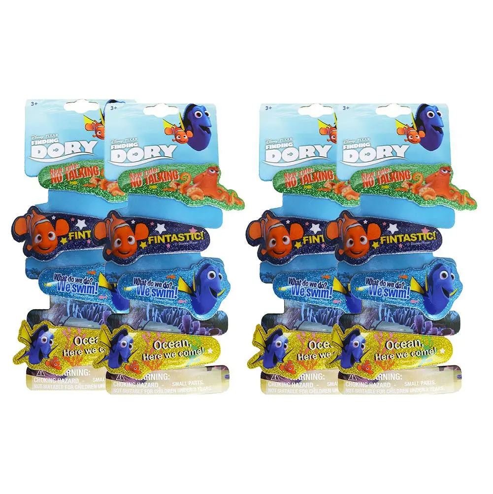 Disney Pixar Finding Dory Glitter Hair Snaps (4-Pack) 1