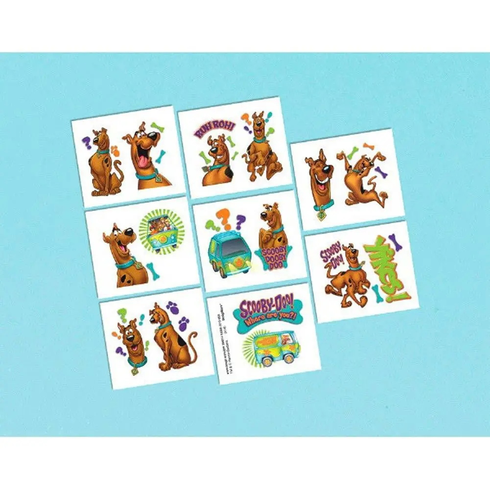 Scooby-Doo Tattoo Favors (16 In Package) 1
