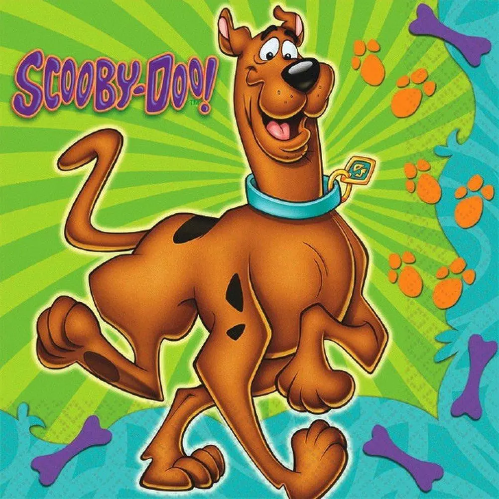 Scooby-Doo Luncheon Napkins (16 Per Package) 1