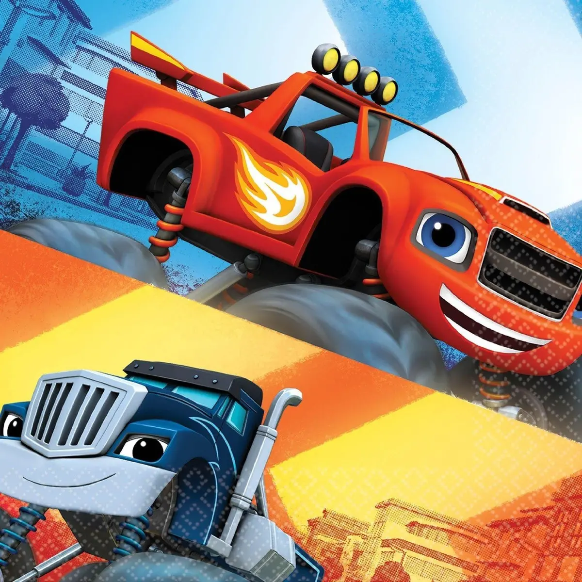 Blaze And The Monster Machines Luncheon Napkins (16 Per Pack) 1