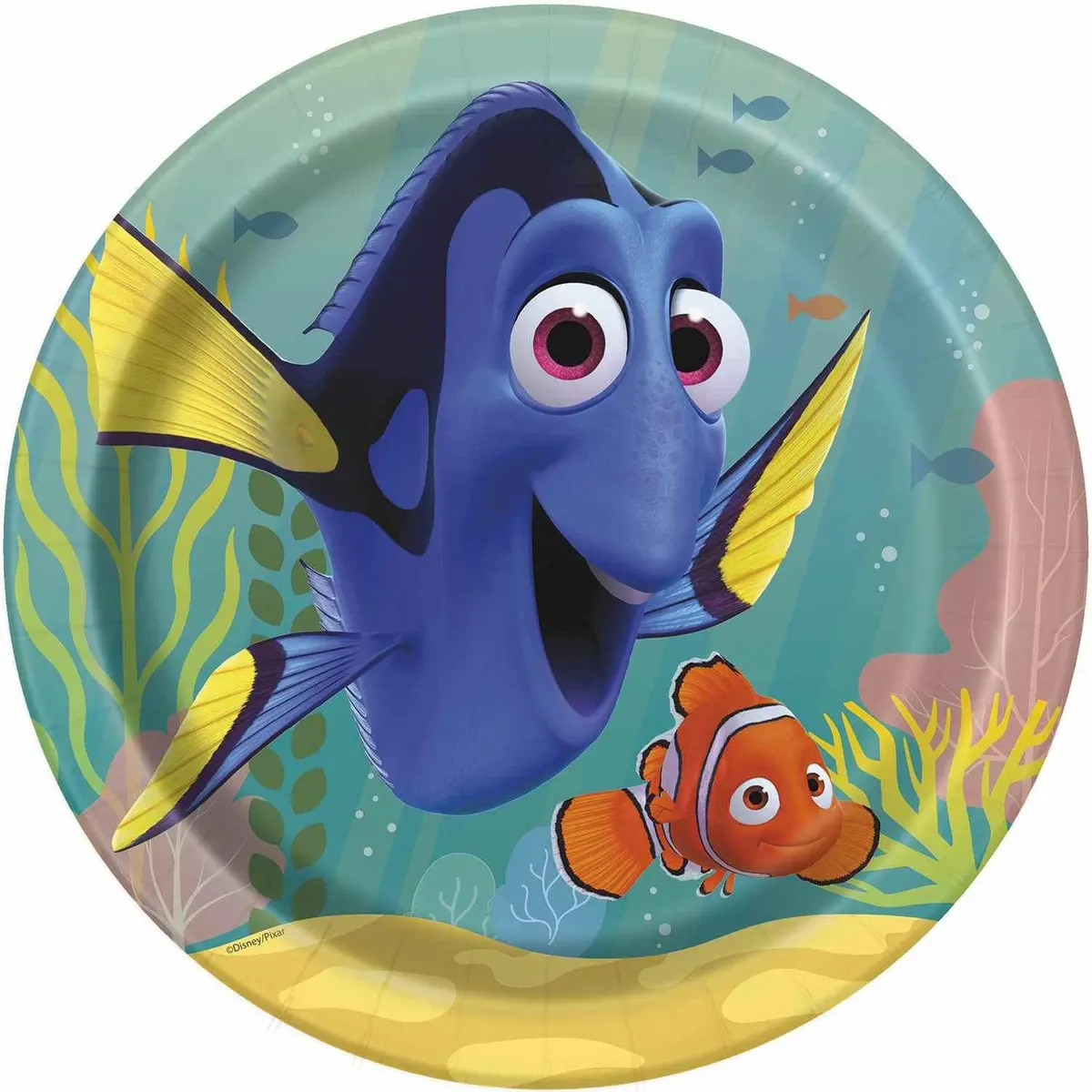 Finding Dory Party Dinner Plate (8 Plates - 9 Inches) 1
