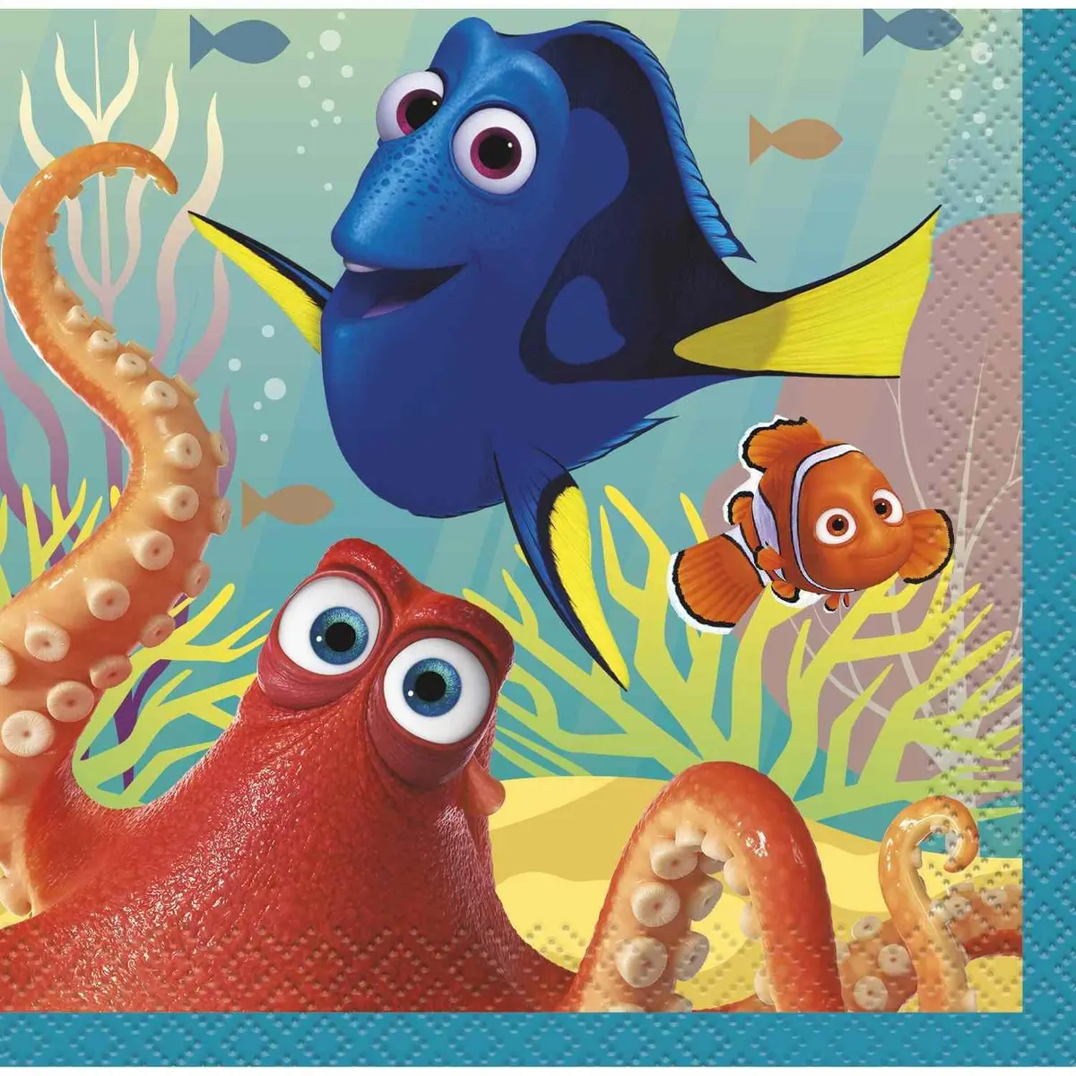 Finding Dory Party Beverage Napkins (16 Per Pack) 1