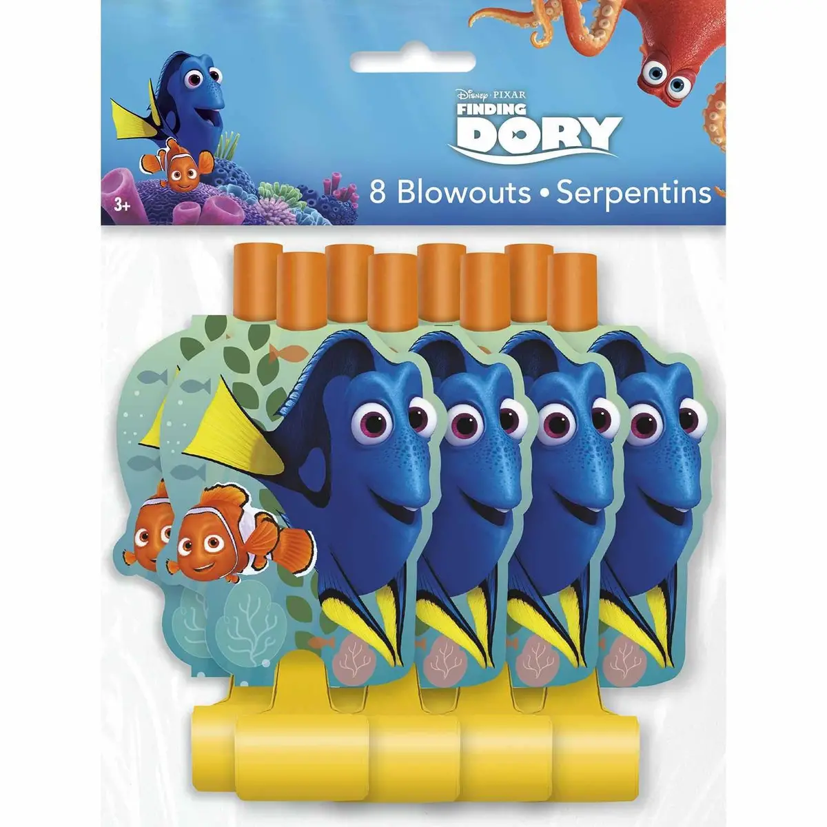 Finding Dory Party Blowouts (8 Per Pack) 1