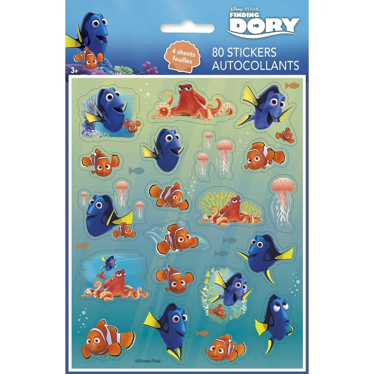 Finding Dory Party Sickers (4 Sheets) 1