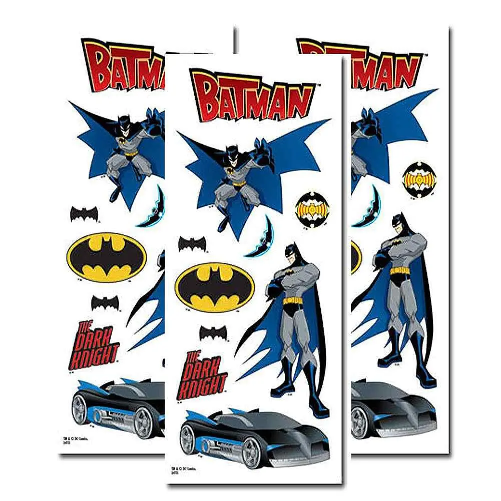 Batman Clear Sticker Set (3 Pack) 1