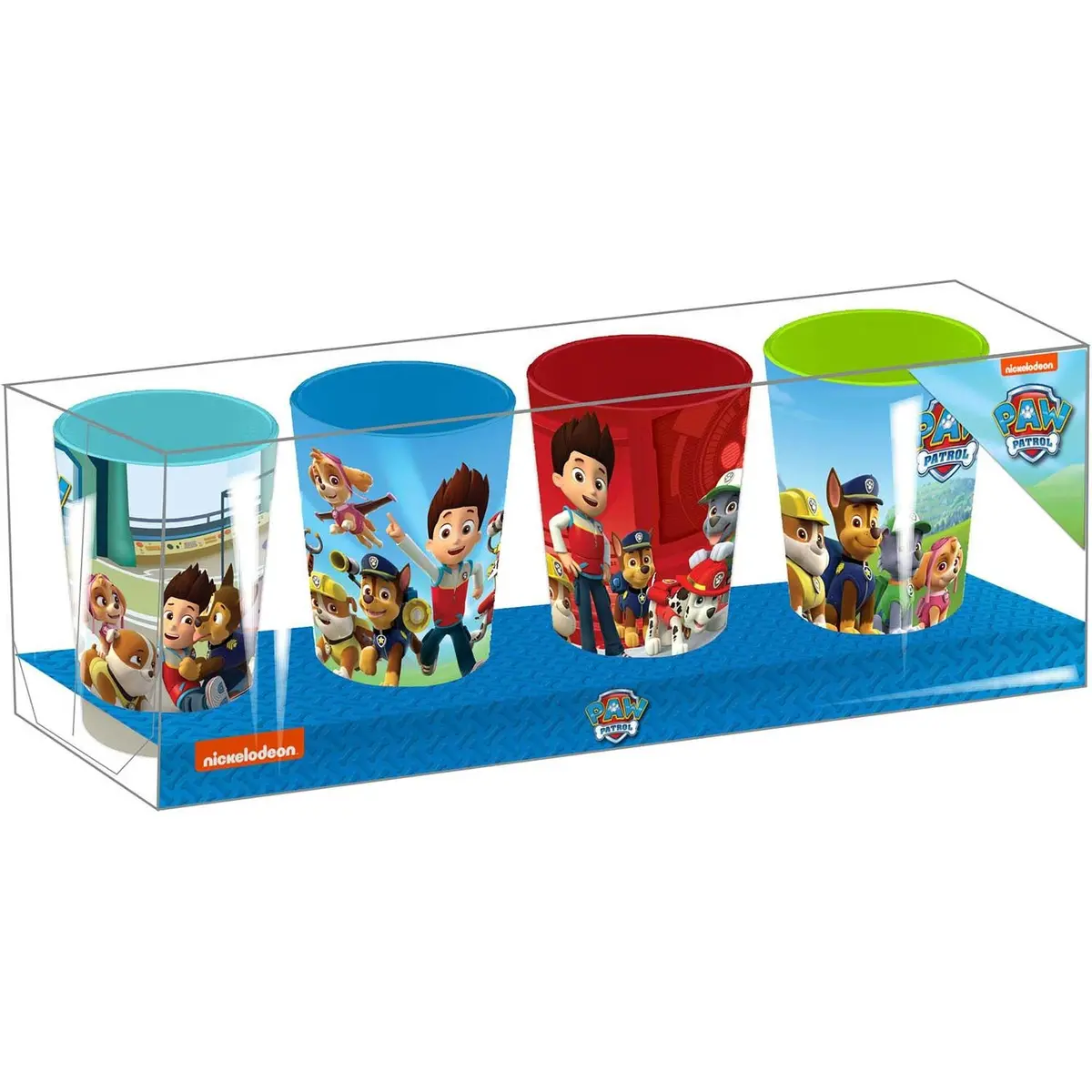 Paw Patrol 4 Piece Lenticular Tumbler Set 1