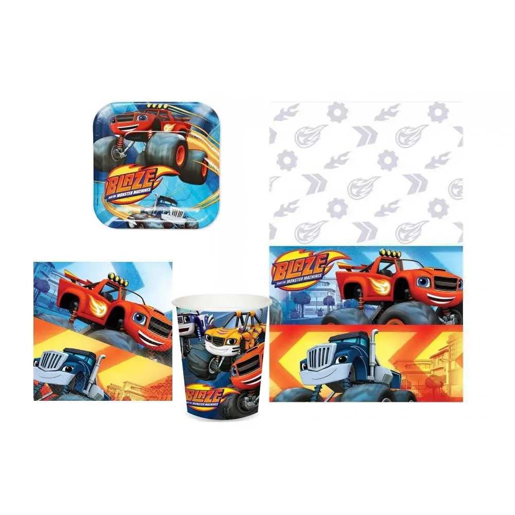 Blaze And The Monster Machines Party Pack For 8 1