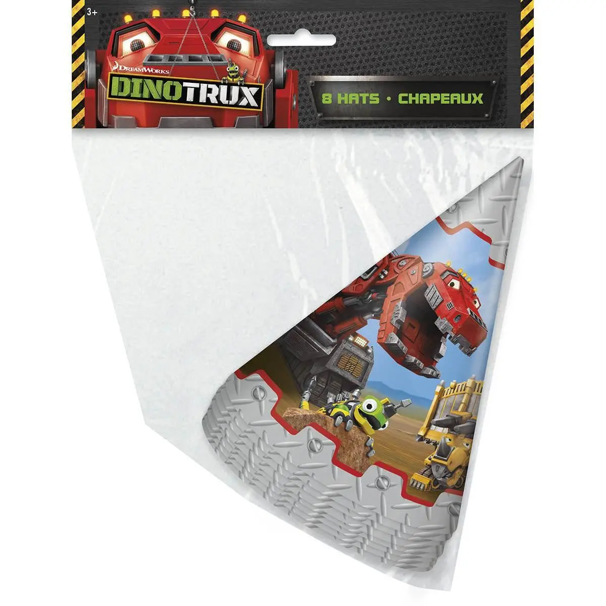 Dinotrux Party Hats (8 Per Pack) 1