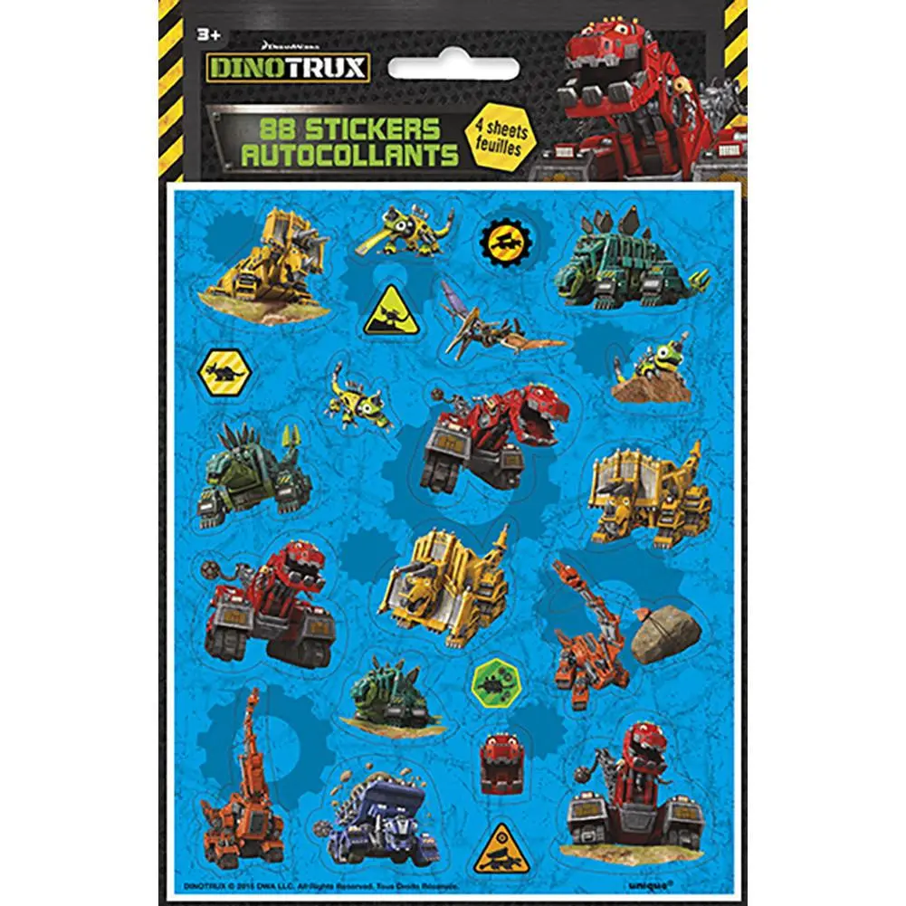 Dinotrux Sticker Sheets (4 Per Pack) 1