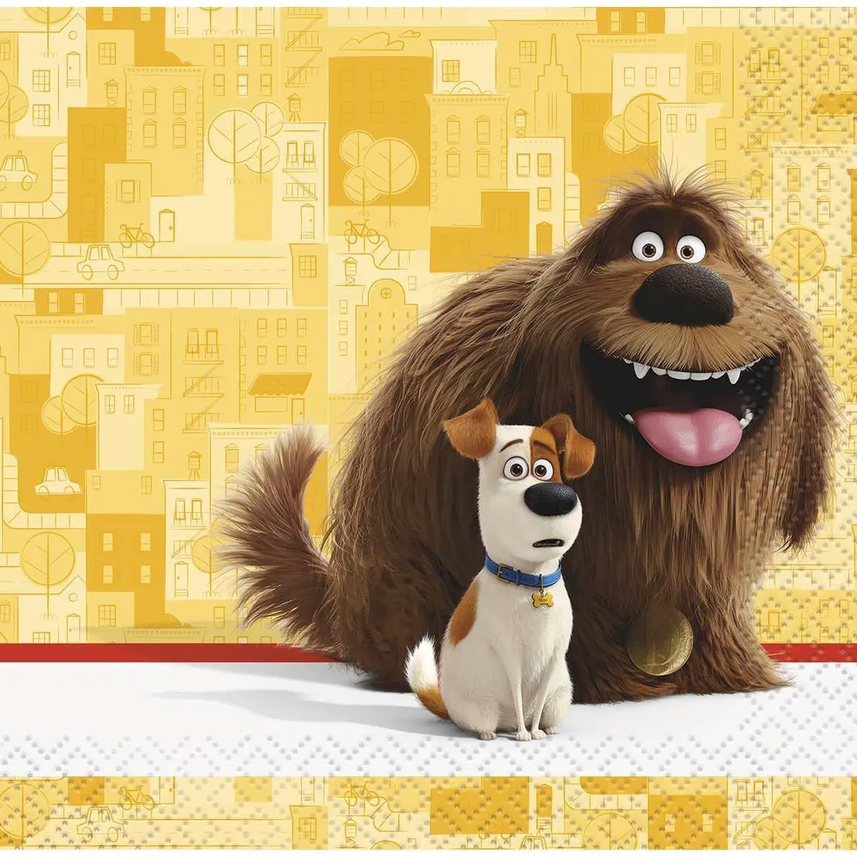 The Secret Life Of Pets Beverage Napkins (16 Per Pack) 1