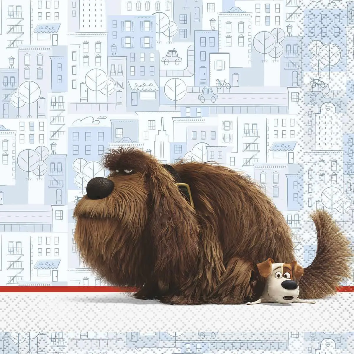 The Secret Life Of Pets Luncheon Napkins (16 Per Pack) 1