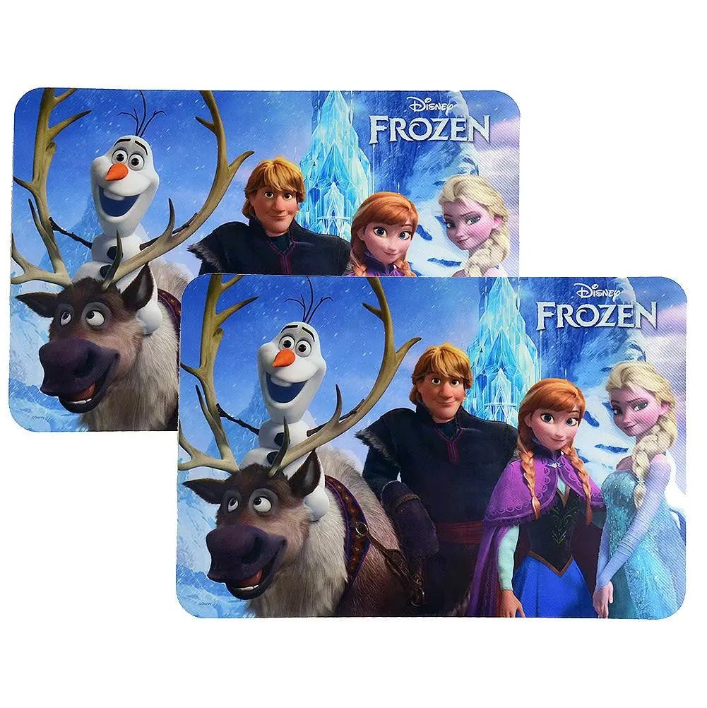 Disney Frozen Plastic Placemat Set - 2 Per Pack (Cast) 1