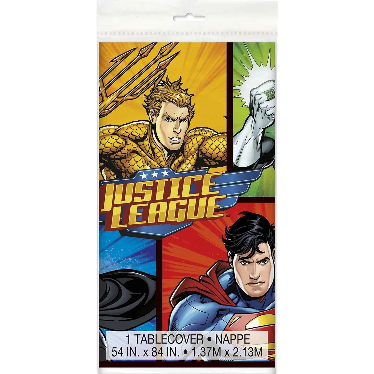 Justice League Plastic Table Cover 1