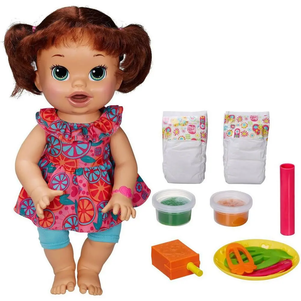 Baby Alive Snackin Sara (Brunette) 1
