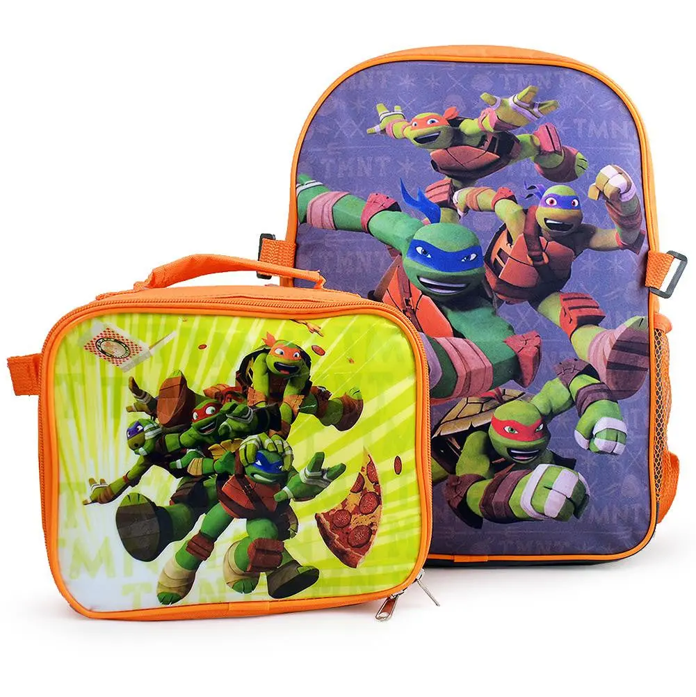 Teenage Mutant Ninja Turtles Backpack And Lunch Bag 1