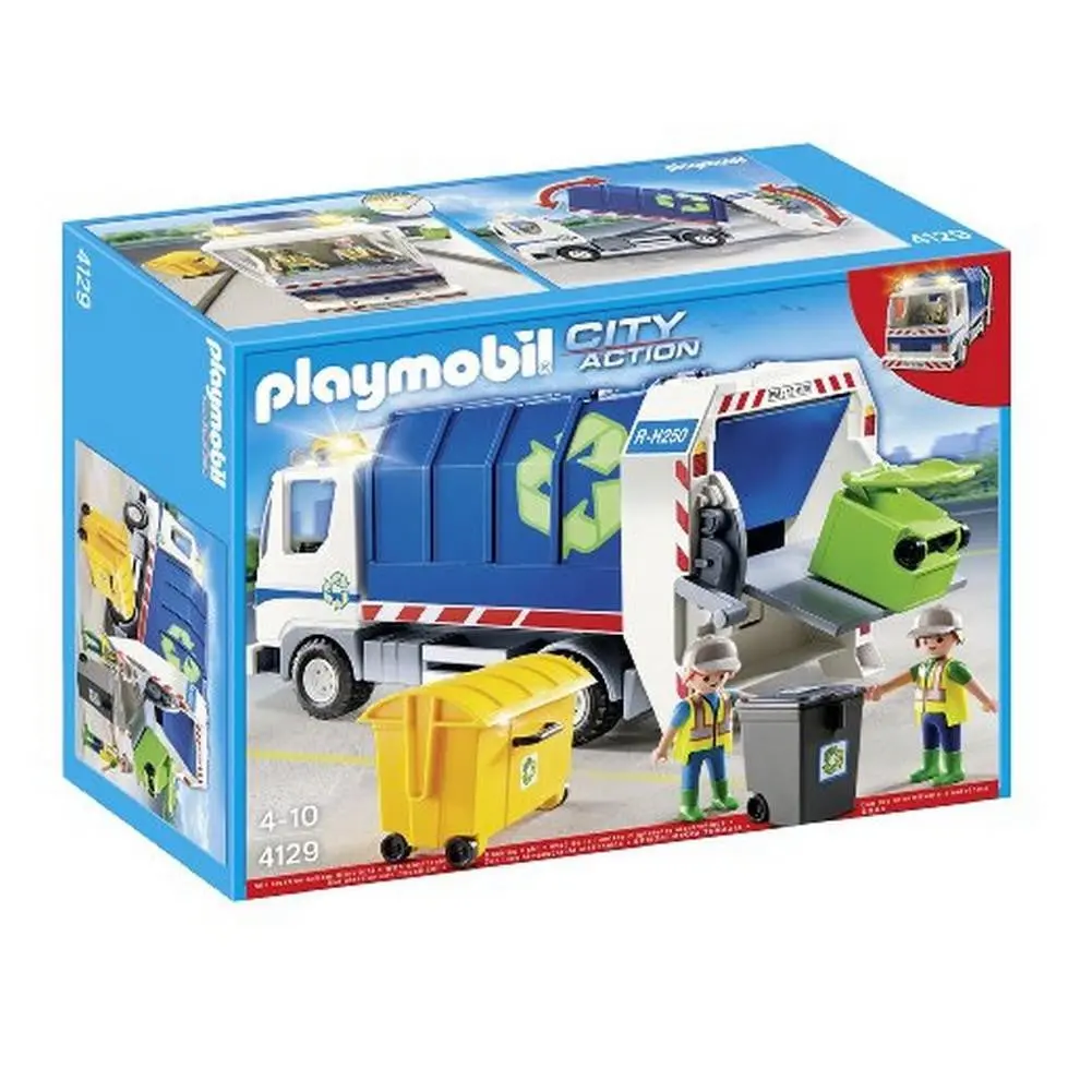 Playmobil Recycling Truck With Flashing Light (4129) 1