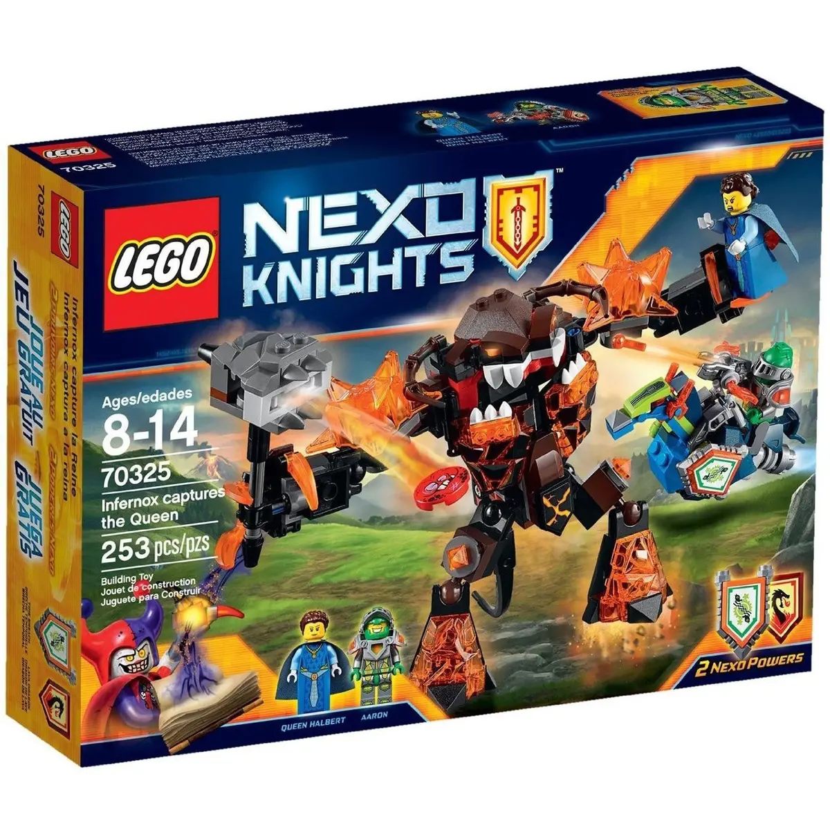 Lego Nexo Knights - 70325 Infernox Captures The Queen Building Set 1