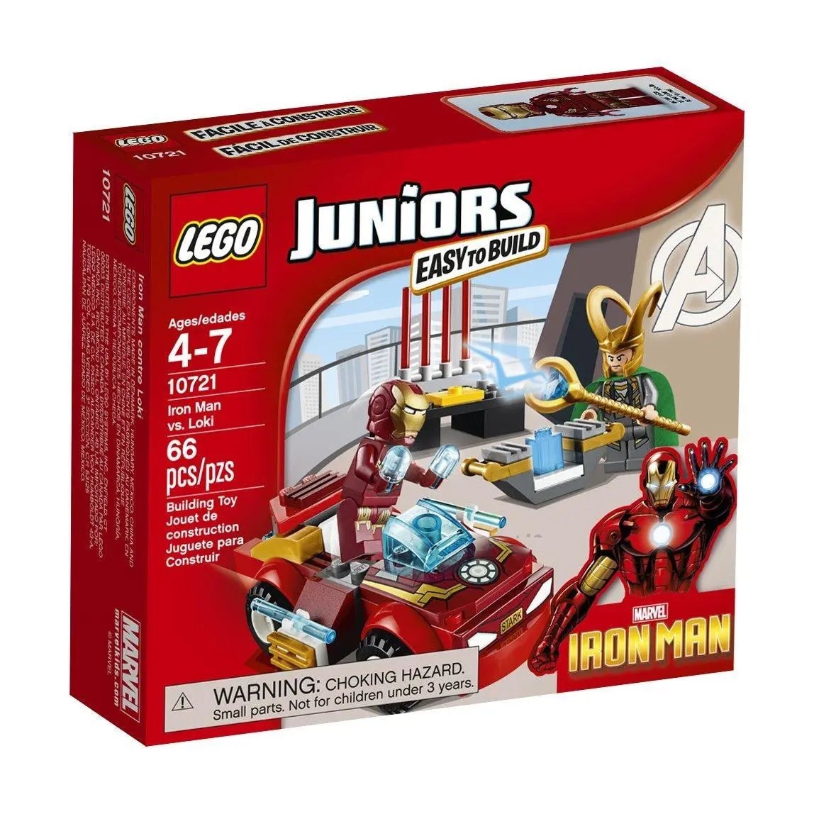 Lego Juniors Iron Man Vs. Loki 10721 1