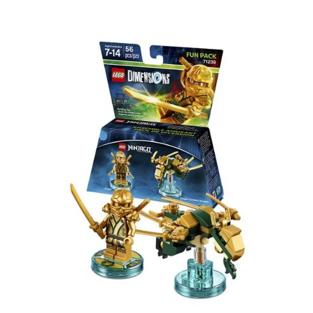 Lego Dimensions Ninjago - Lloyd's Golden Dragon (71239) 1