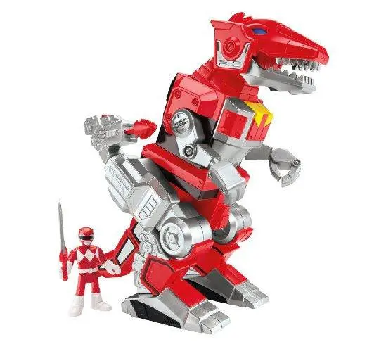 Fisher-Price Imaginext Power Rangers - Red Ranger & T-Rex Zord 1