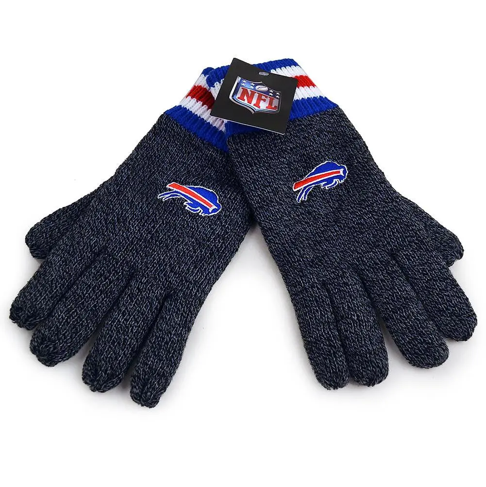 Nfl Buffalo Bills Thermal Gloves (Men's - One Size) 1