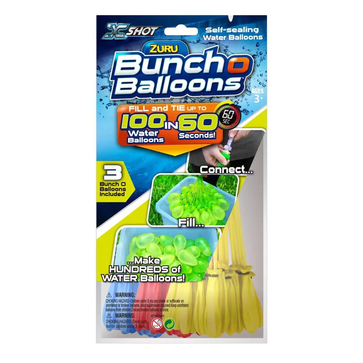 Bunch O Balloons Water Balloons 100 Balloons In 60 Seconds 1