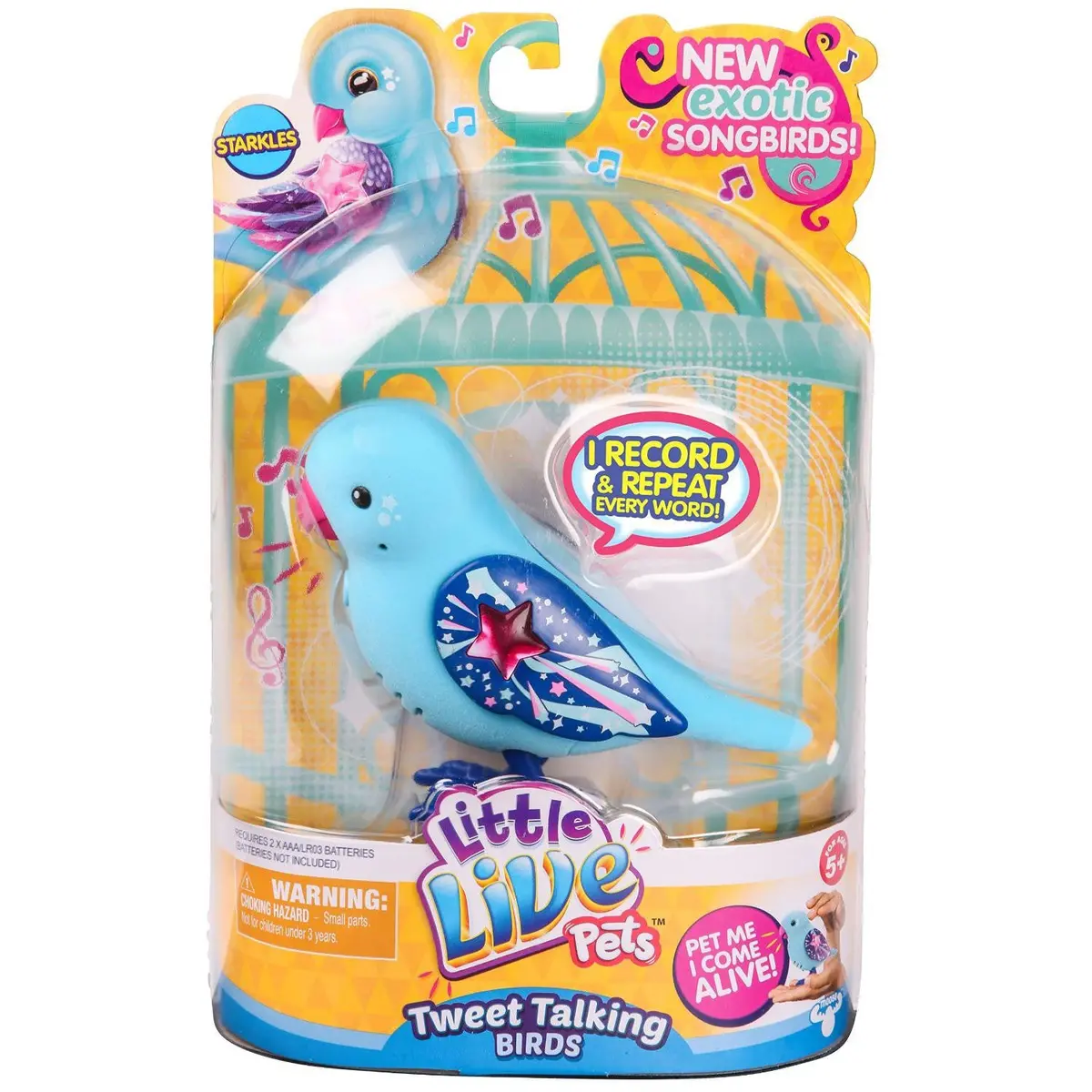 Little Live Pets Tweet Talking Bird (Starkles Starkie) 1