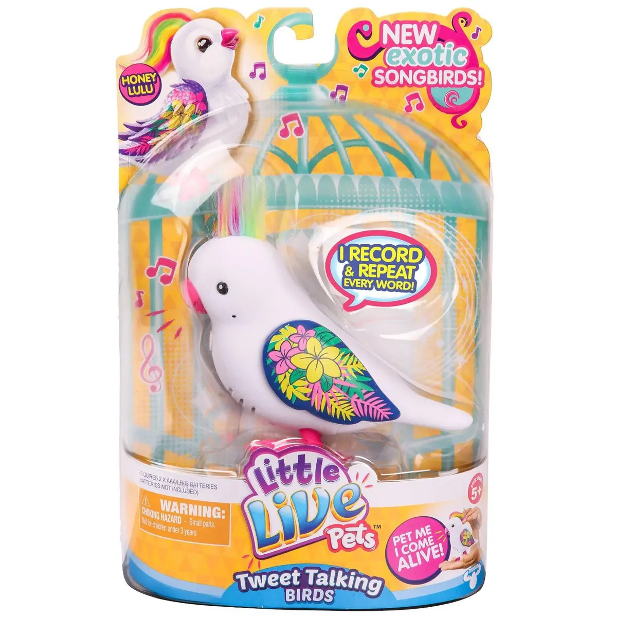 Little Live Pets Tweet Talking Bird (Honey Lulu) 1