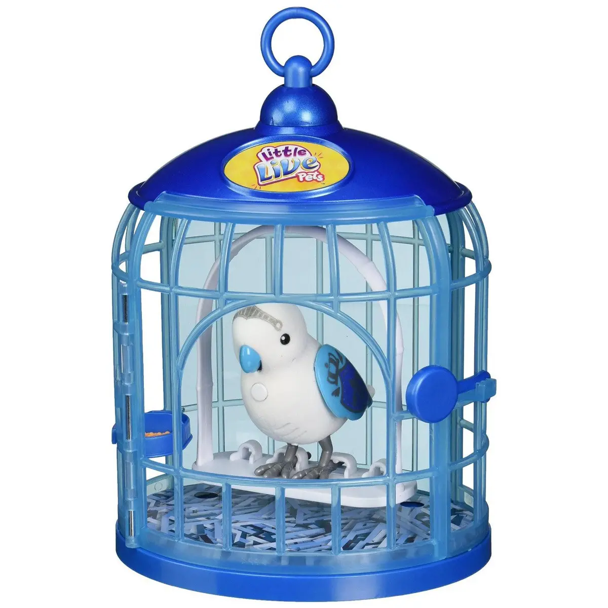 Little Live Pets Bird With Cage (Blue) 1