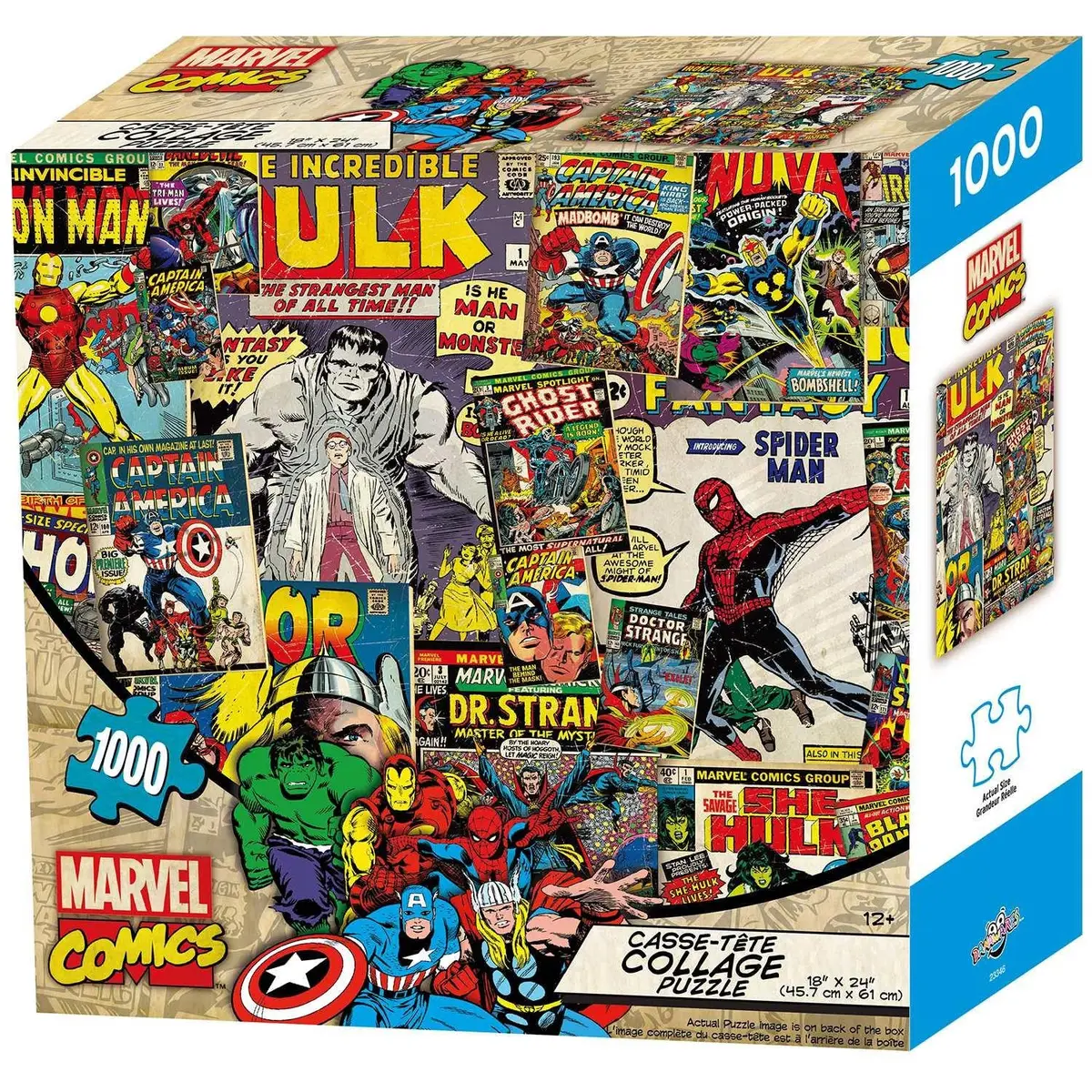 Marvel Comics Puzzle Collage (1000 Pieces) 1