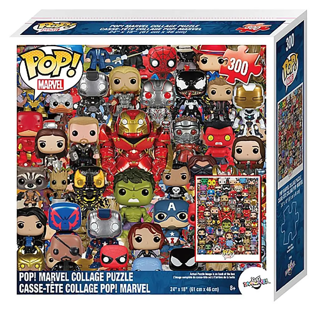 Pop! Marvel Puzzle Collage (300 Pieces) 1